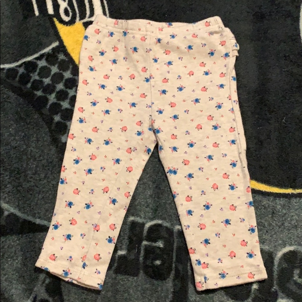 Baby girl pants with ruffles